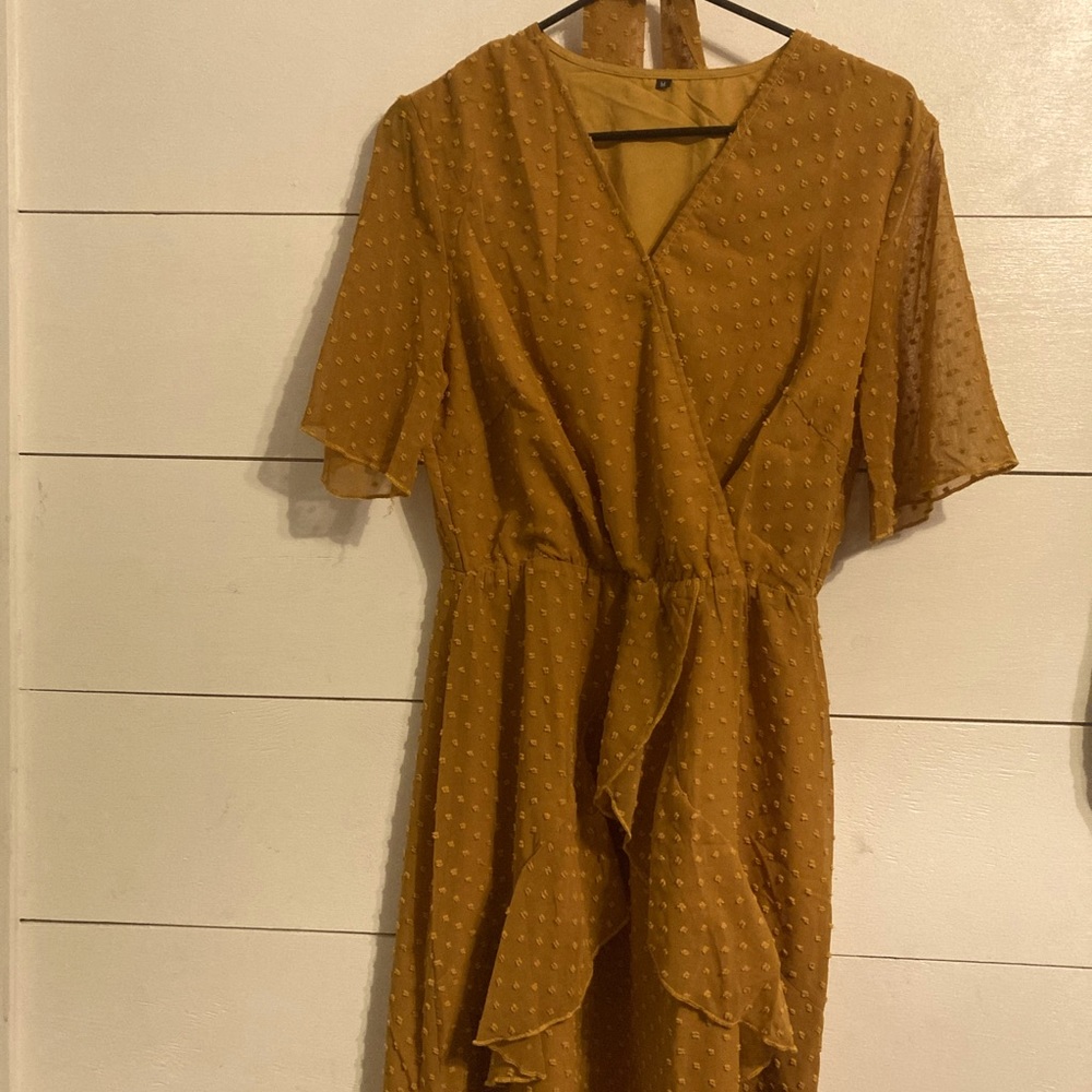 Mustard yellow Dress